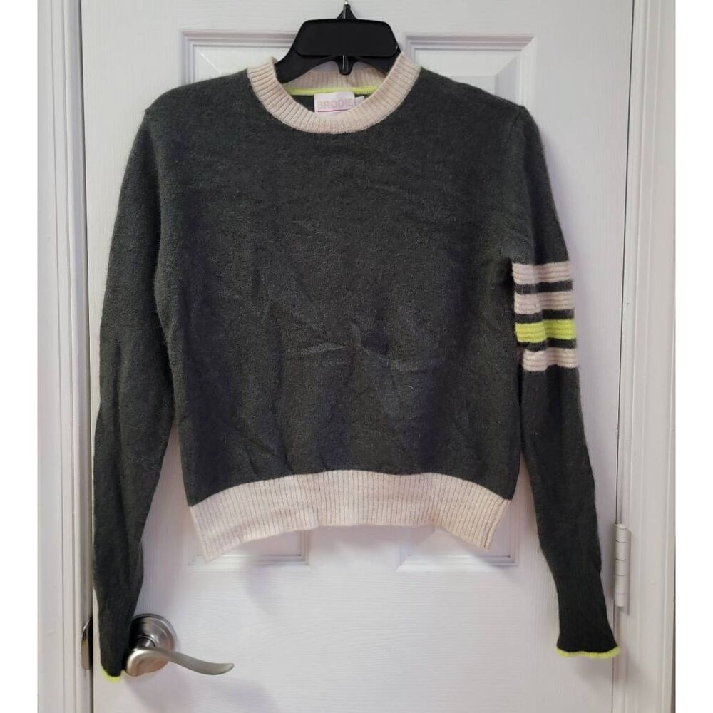 BRODIE Cashmere Crewneck  Sweater XS